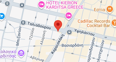 Location of business on map