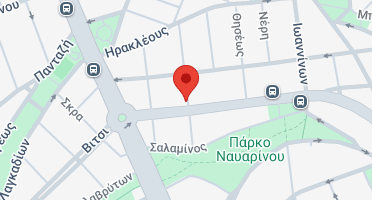 Location of business on map