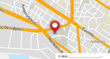 Location of business on map