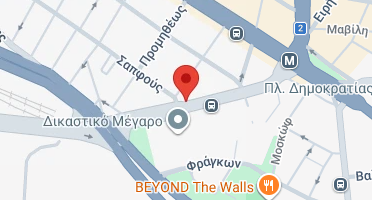 Location of business on map