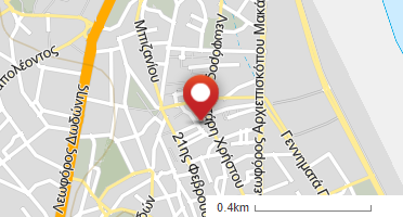 Location of business on map