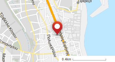 Location of business on map