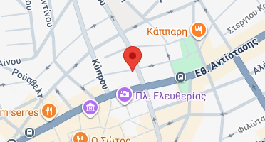 Χάρτης και σημείο της επιχείρησης
