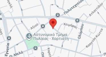 Location of business on map