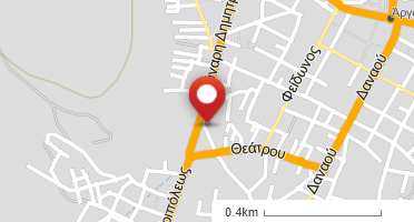 Location of business on map