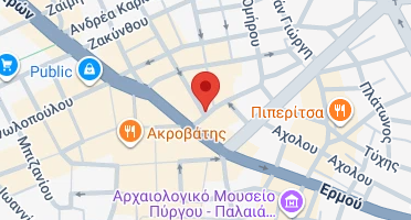 Χάρτης και σημείο της επιχείρησης