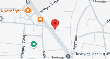 Location of business on map