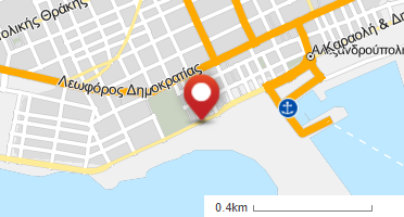 Location of business on map