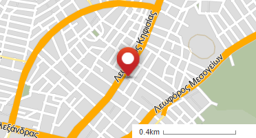 Location of business on map