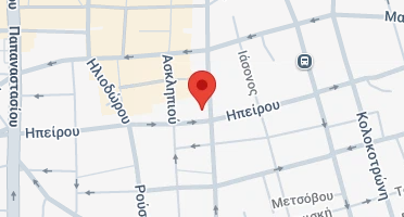 Location of business on map