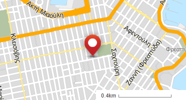 Location of business on map