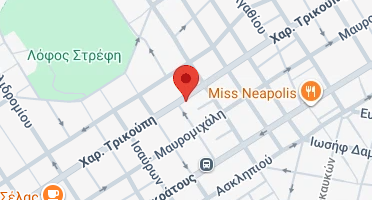 Location of business on map