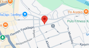 Location of business on map