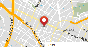 Location of business on map