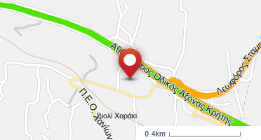 Location of business on map