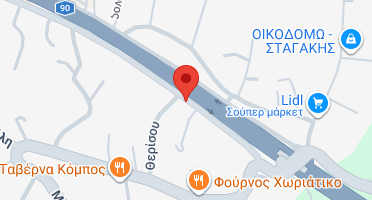 Location of business on map
