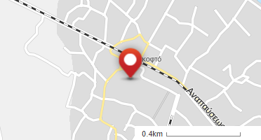 Location of business on map