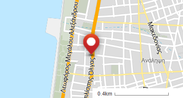 Location of business on map