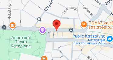 Location of business on map