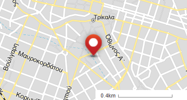Location of business on map