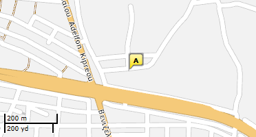 Location of business on map