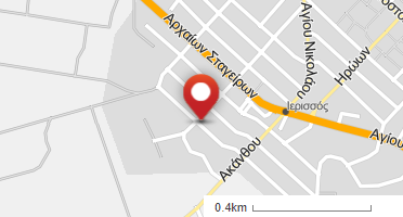 Location of business on map