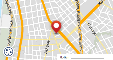 Location of business on map