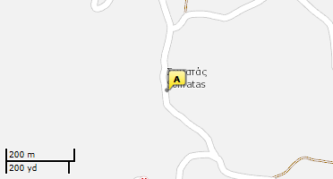 Location of business on map