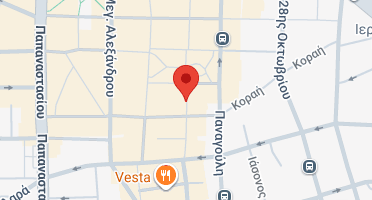 Location of business on map