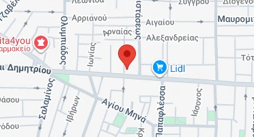 Location of business on map