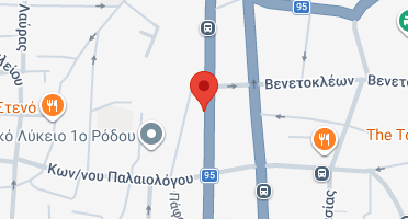 Location of business on map