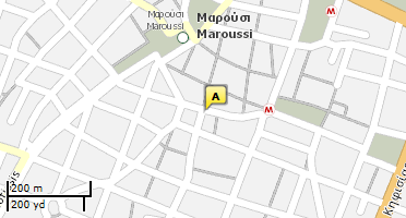 Χάρτης και σημείο της επιχείρησης