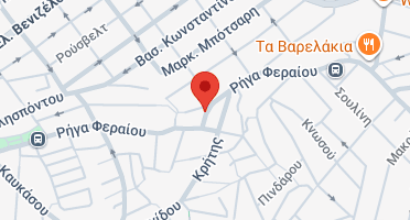 Location of business on map