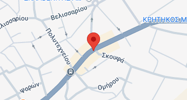 Location of business on map