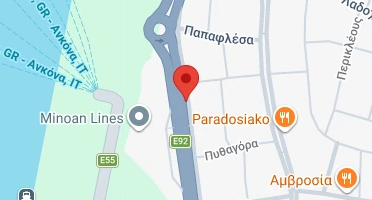 Χάρτης και σημείο της επιχείρησης