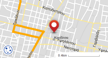 Location of business on map