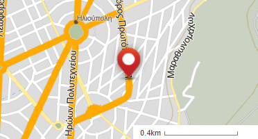 Location of business on map
