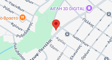 Location of business on map