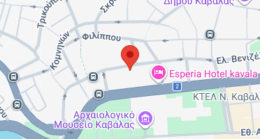 Location of business on map