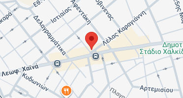 Location of business on map