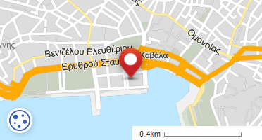 Location of business on map