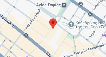 Location of business on map