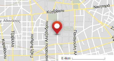 Location of business on map