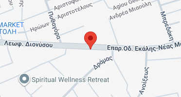 Location of business on map