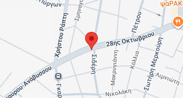 Location of business on map