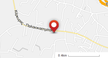 Location of business on map