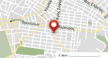 Location of business on map