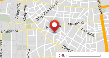 Location of business on map