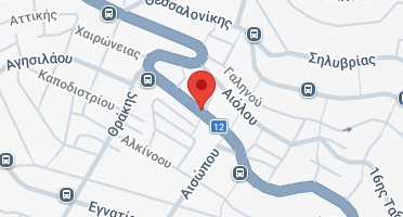 Location of business on map