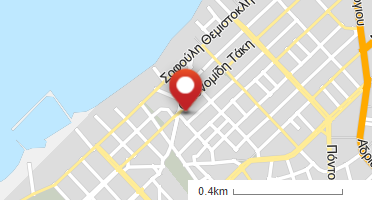 Location of business on map